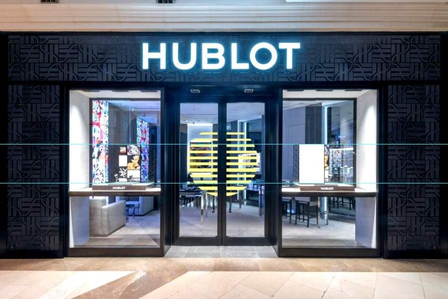 Hublot mağaza cephesi
